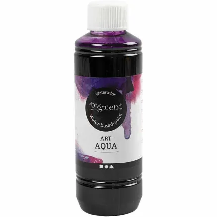 Flytande akvarellfärg, rödviolett, 250 ml/1 fl.