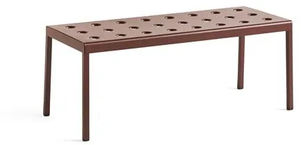 HAY Balcony Lågt Bord L96,5 x H39 Iron Red