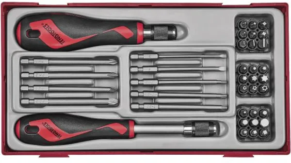 Teng Tools Bitsmejselset TTMDQ38 med 38 delar